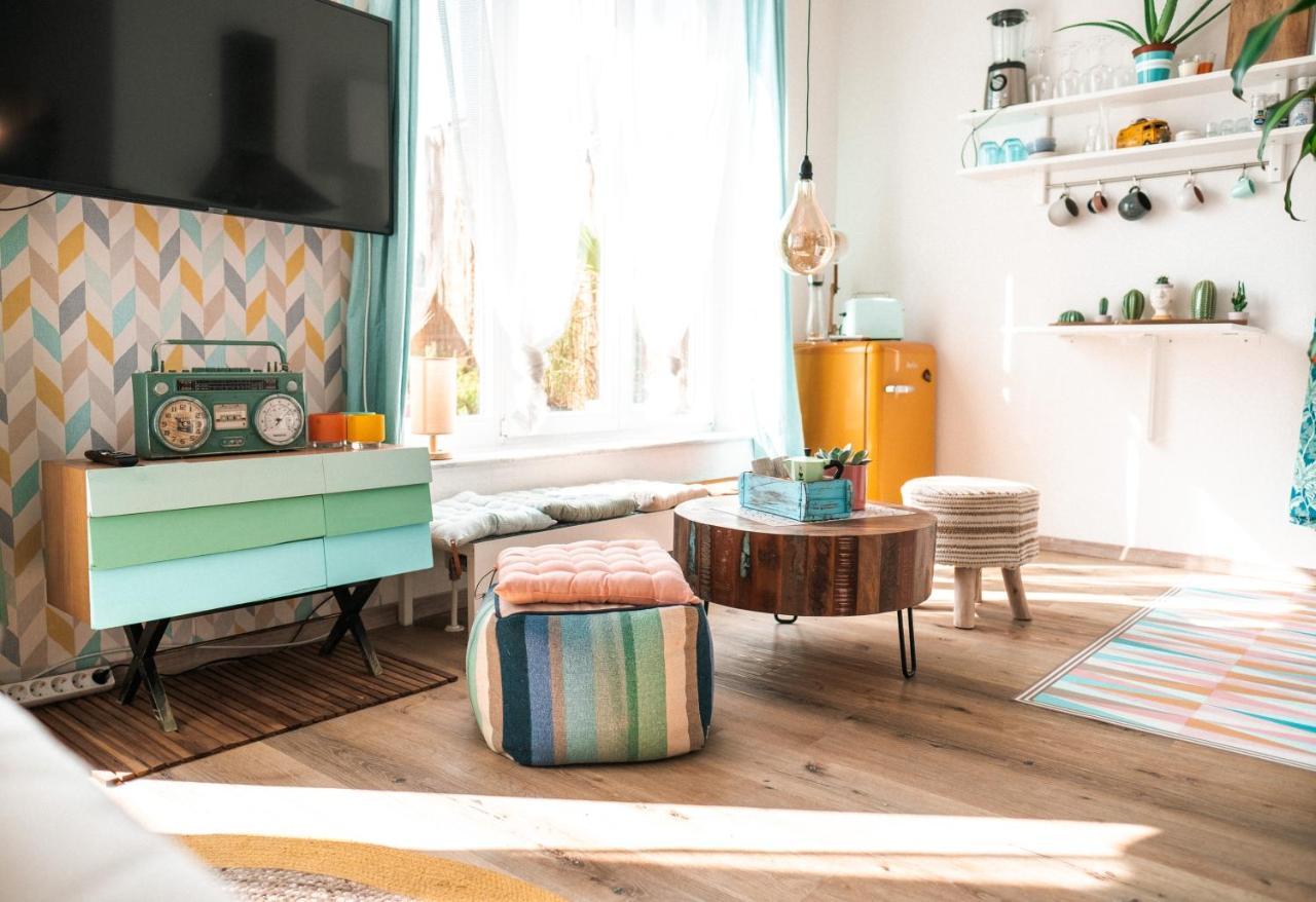 The Kalifornia I Stilvoll Mit Urlaubsfeeling I Dachterrasse I Klima Apartment Карлсруе Екстериор снимка